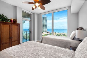2 bedrooms, iron/ironing board, free WiFi, bed sheets - Sleeps 6-Stunning Bay Views-Luxury Resort (Pensacola Beach)