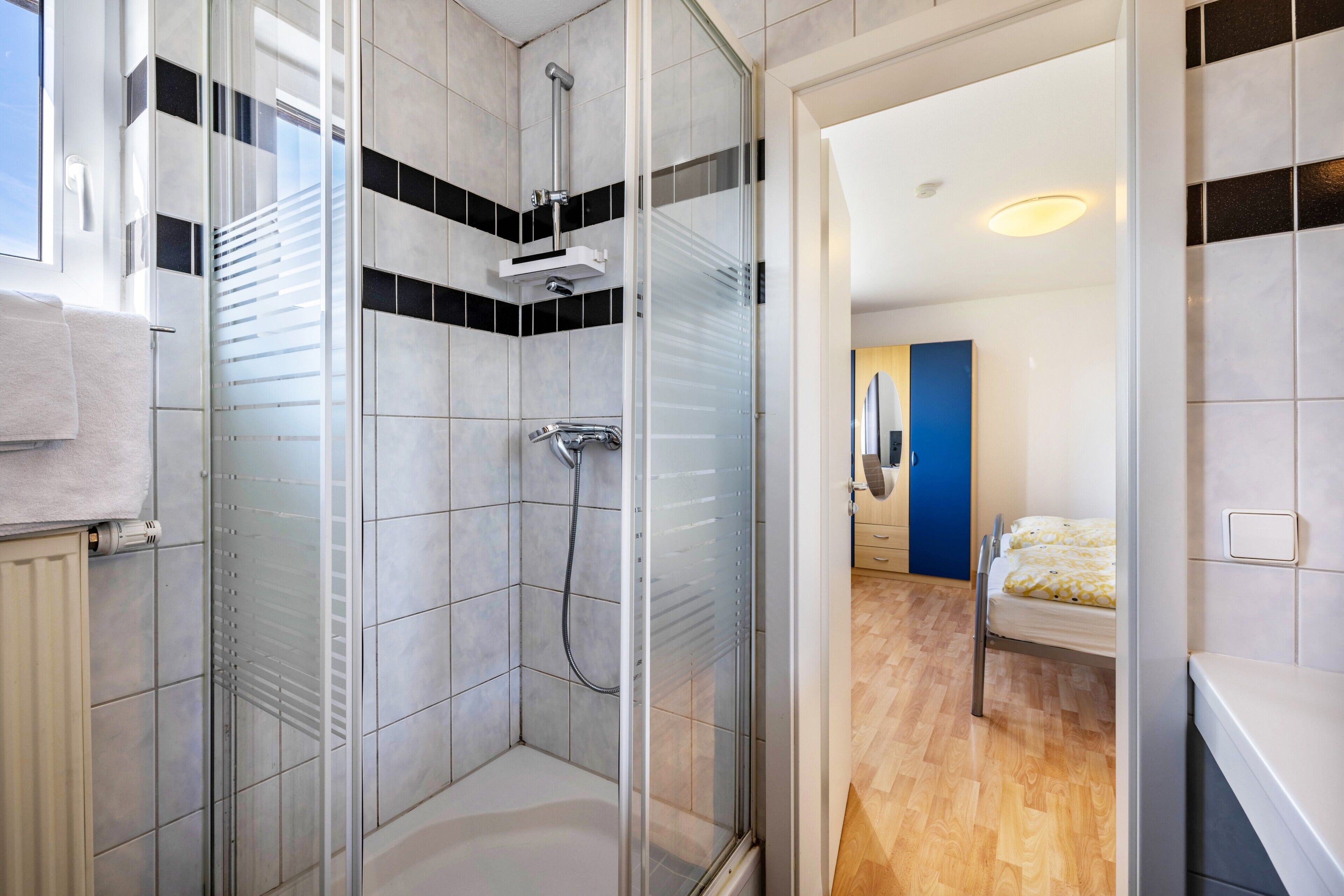Dusche, Handtücher