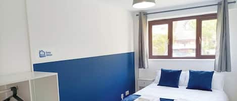 5 habitaciones, wifi y ropa de cama