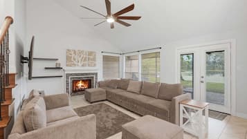 Casa de ciudad, 3 habitaciones | Área de sala de estar