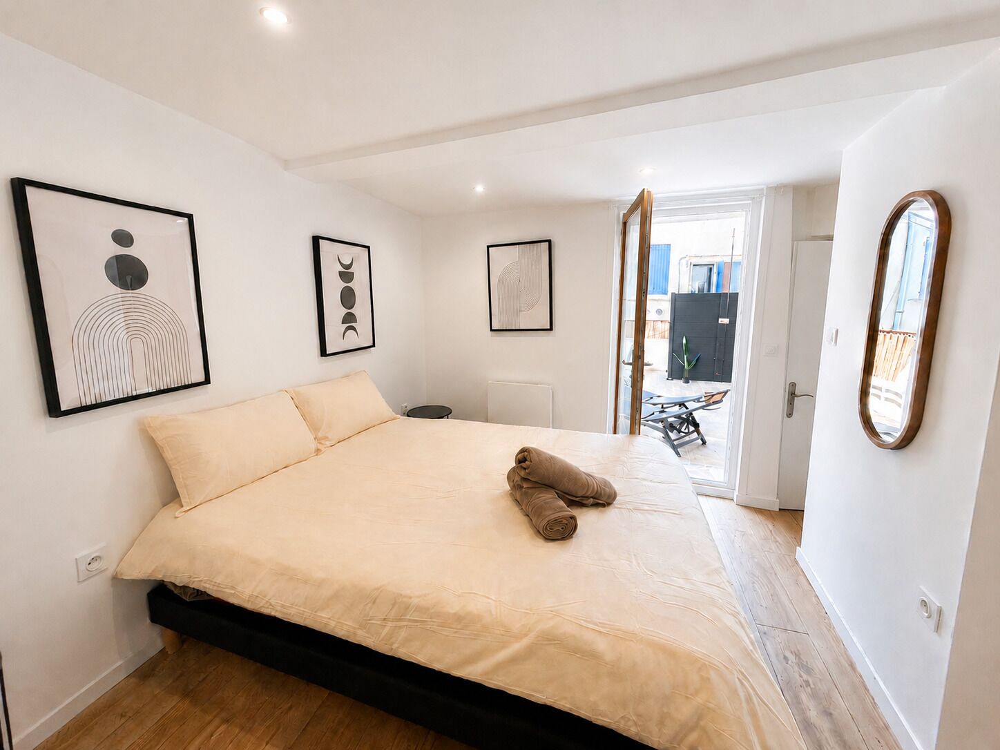 1 chambre, Wi-Fi gratuit, draps fournis