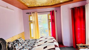 Superior tweepersoonskamer, balkon, uitzicht op bergen