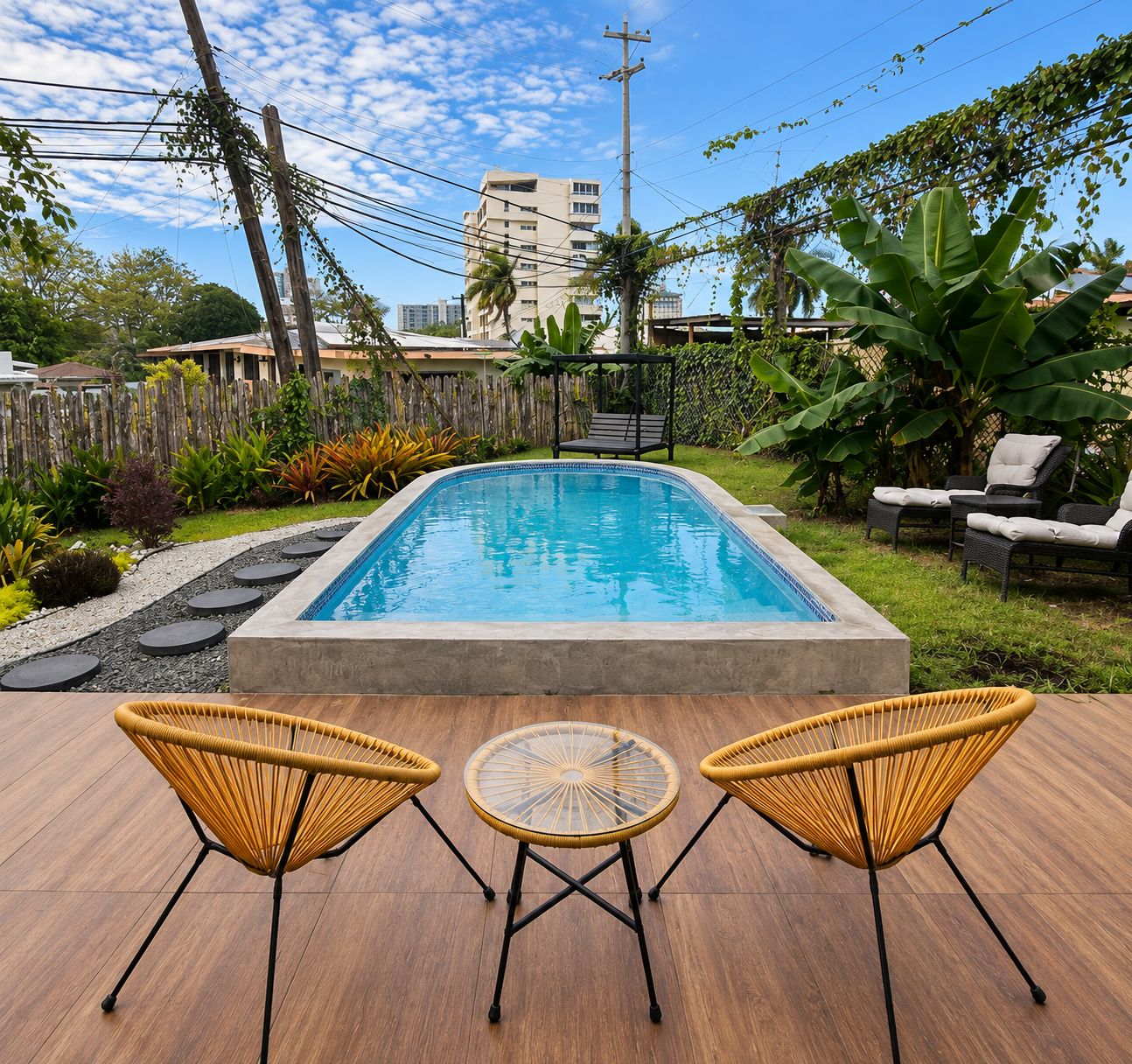 Outdoor pool