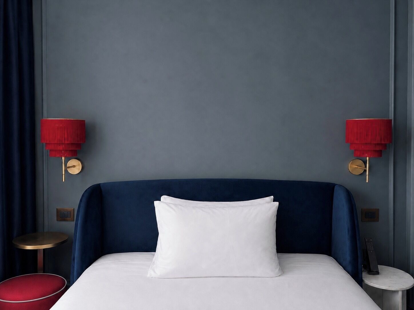 In-room safe, blackout drapes, soundproofing, iron/ironing board