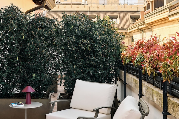 Superior Double Room with Terrace | Terrasse/patio