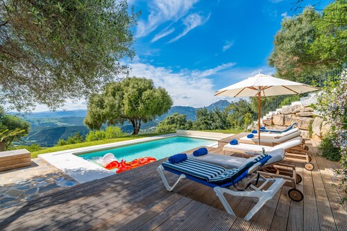 Cubo's Finca Juan Benitez Santa Cruz / Piscine privée / vue panoramique / climatisation / barbecue