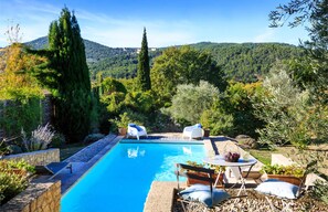 A heated pool - Villa Marcelline with heated pool near Vaison-la-Romaine (Saint Marcellin les Vaison)