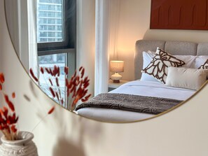 In-room safe, blackout drapes, iron/ironing board, free WiFi - 2BR  Apt in Dubai Creek Grove 3 (Dubai)