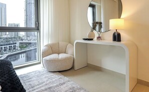 Apartment, Balcony, Canal View | Interior - 2BR  Apt in Dubai Creek Grove 3 (Dubai)