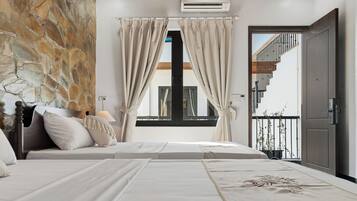 Family Double Room, City View