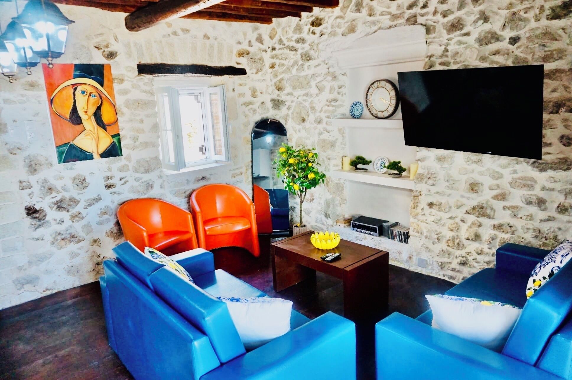 House, 2 Bedrooms, Sea View | Living area