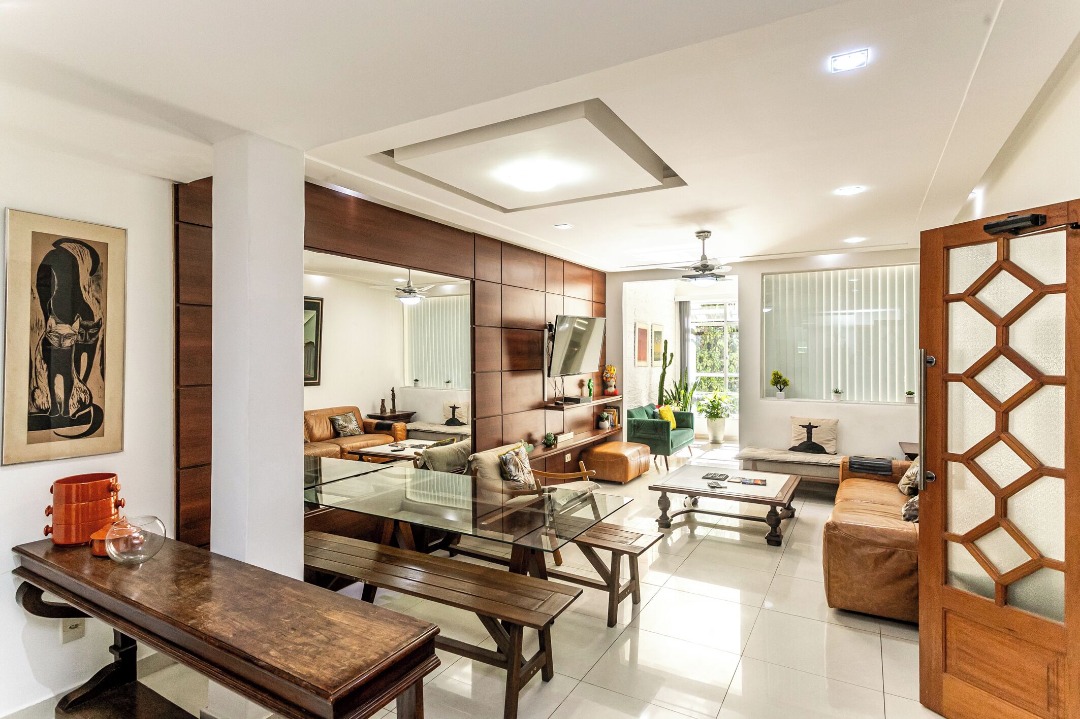 Apartamento | Área de estar | TV