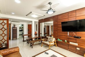 Living area -  Leme 3 Quartos Conforto 2 min Praia (Rio de Janeiro)