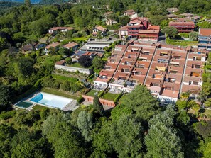 Aerial photography - Lake and Pool by Interhome (Leggiuno)