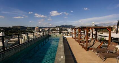 Flat with View + Air Conditioning 500 m from the Park