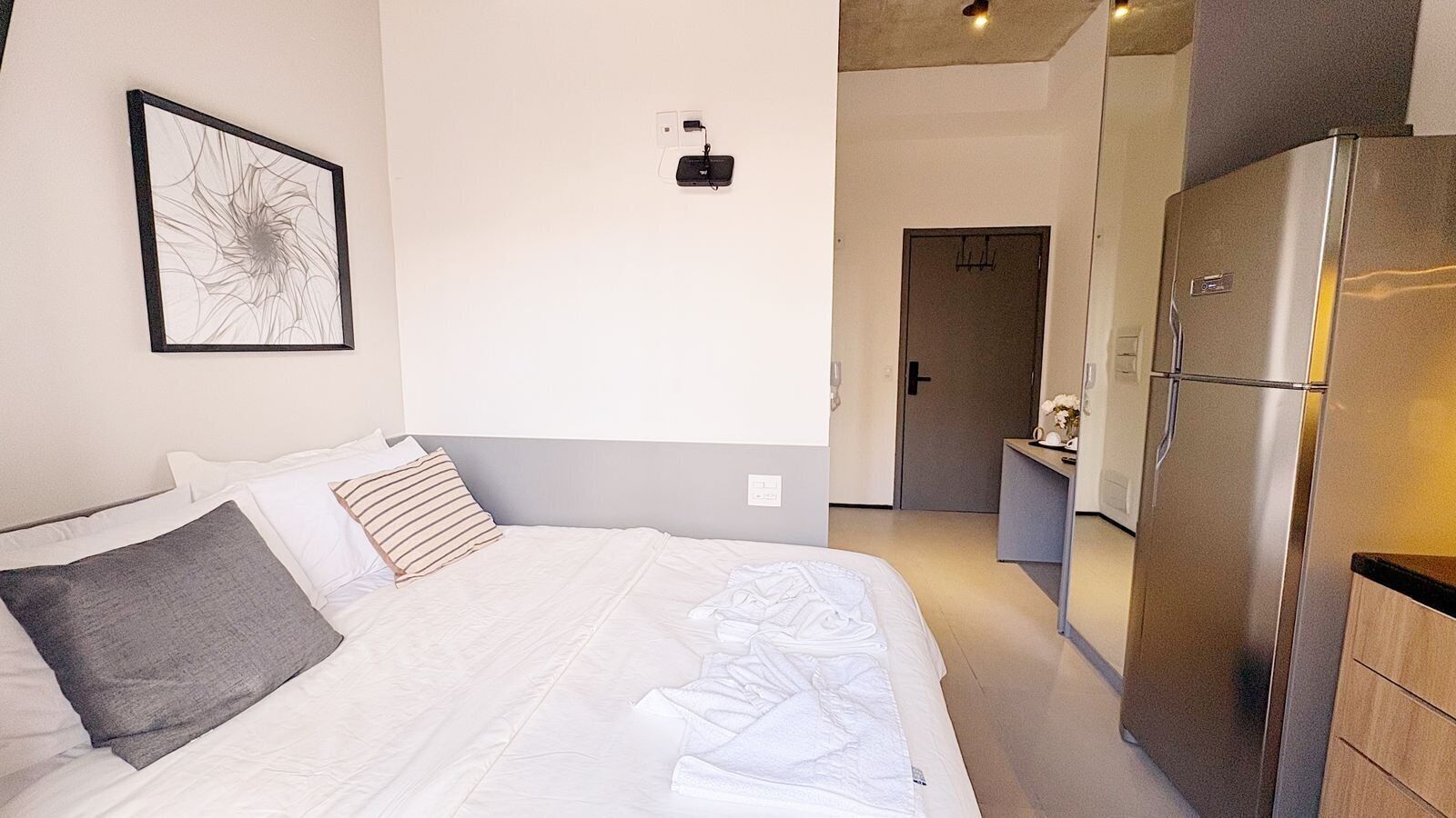 1 bedroom, iron/ironing board, bed sheets