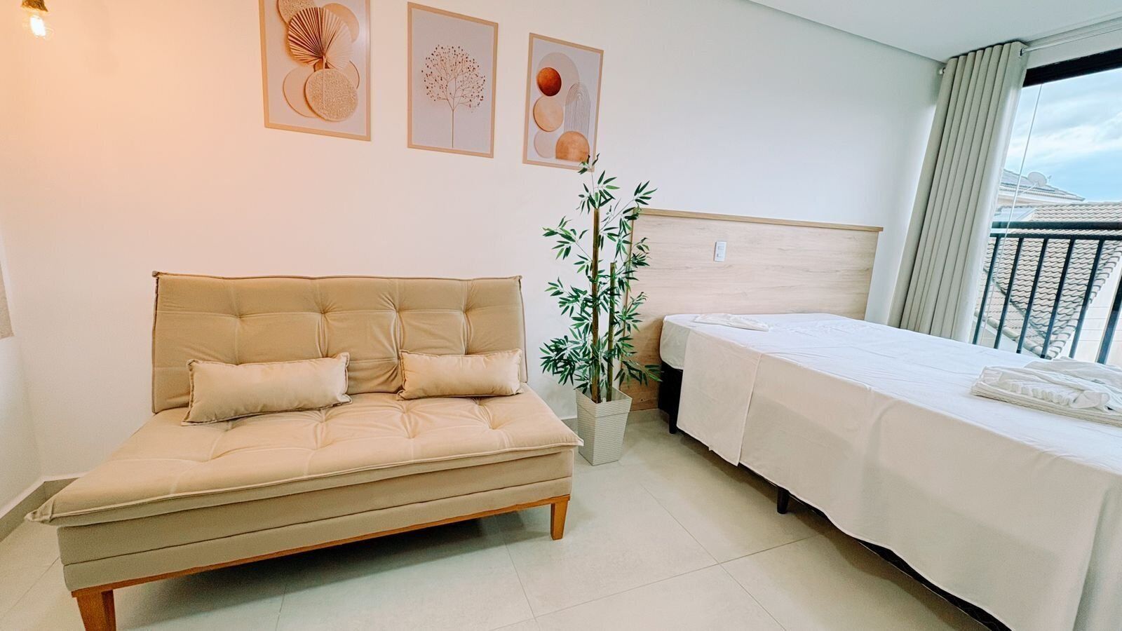 1 dormitorio y Internet