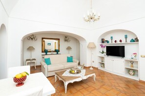 Living area - Casa Teodora - Terrace sea view (Positano)