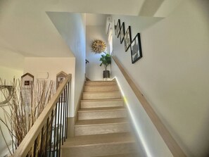 House, 4 Bedrooms, Patio | Interior - Smart 4BR Comfort Suite Massage Chair YQM Airport (Dieppe)