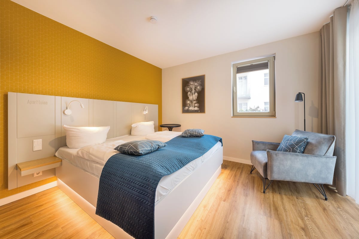 Iron/ironing board (on request), WiFi (free), bed sheets