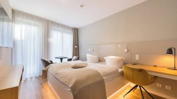 Iron/ironing board (on request), free WiFi, bed sheets