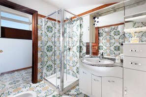 Penthouse, Partial Sea View | Bathroom - YourHome - Jolly Pini (Sant'Agnello)