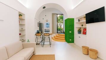 Estudio Deluxe, cocina | Zona de estar