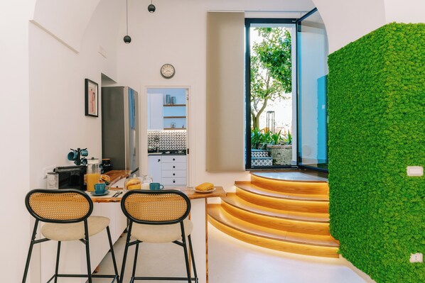 Deluxe Studio, Kitchen | Private kitchen - YourHome - La Casa Nuova Room & Apt (Meta)