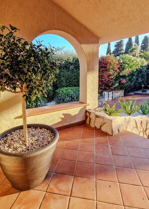 Overnattingsstedets uteområder