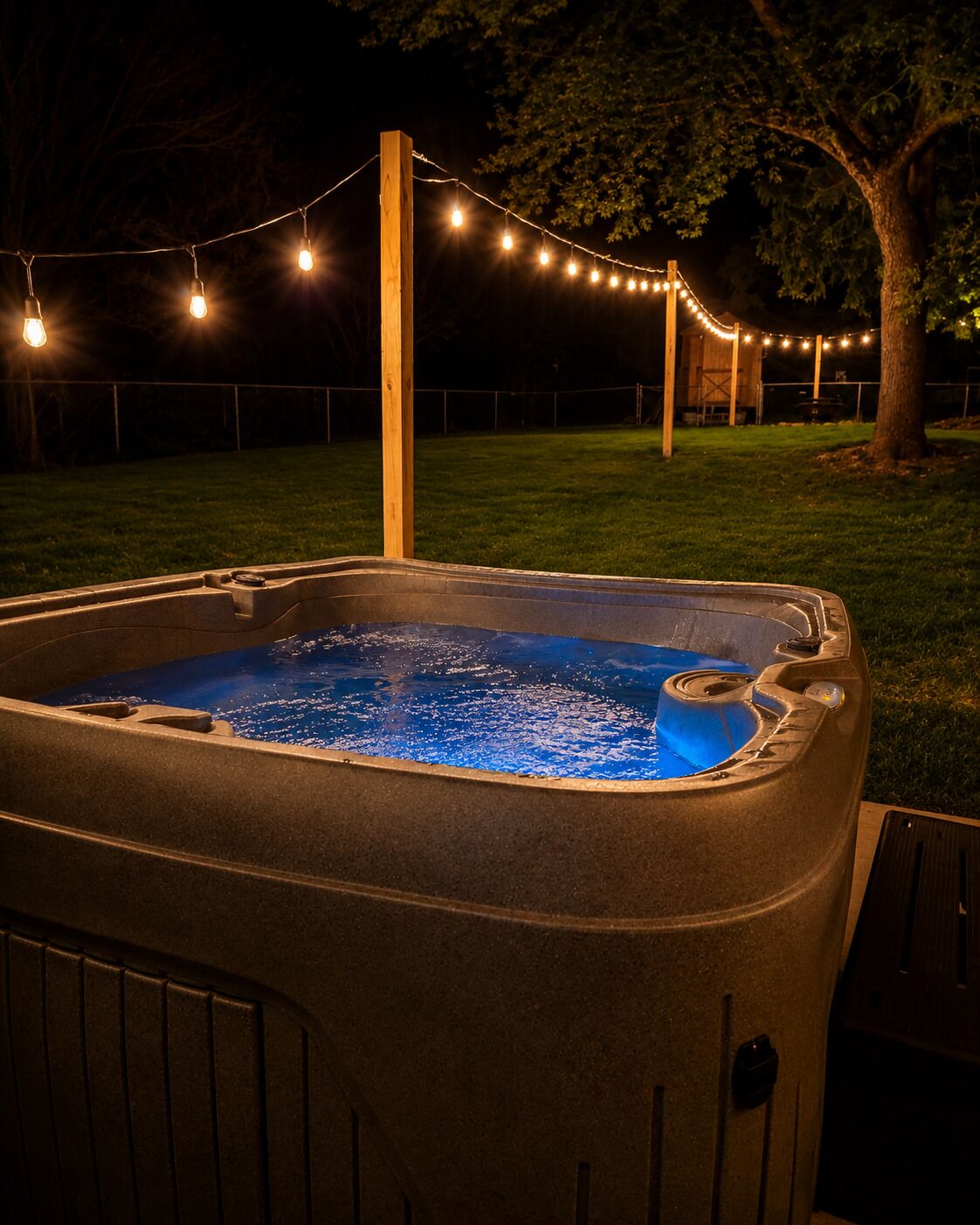 Bain à remous extérieur