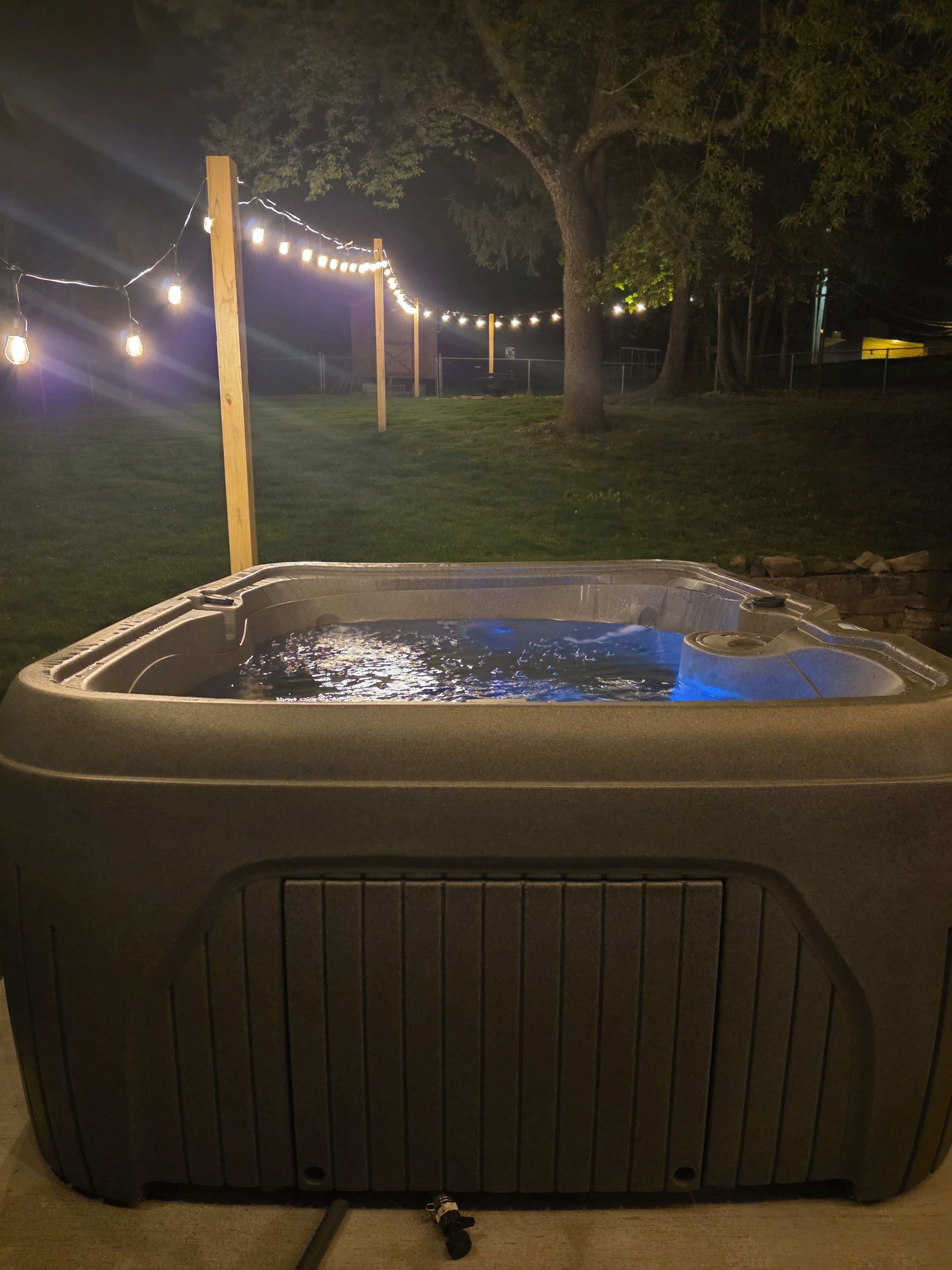 Bain à remous extérieur