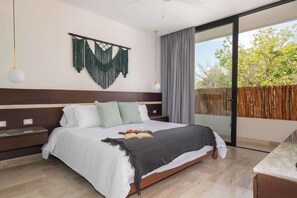 2 bedrooms, iron/ironing board, WiFi, bed sheets - Maria Tulum - Modern 2BR Retreat with Pool (Tulum)