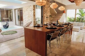 Dining - 4BR Villa w/ Private Pool &Lush Courtyard in Tulum (Tulum)