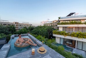 Pool - Spacious 2BR Jungle View w/ Private Pool & Balcony (Tulum)