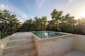 Pool - spacious 2BR Retreat w/Private Rooftop - Holistika (Tulum)