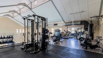 Leilighet, 2 soverom, tilgjengelighetstilpasset, balkong | Treningsfasiliteter