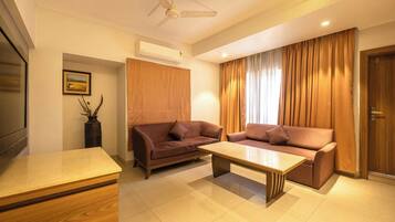 Sviitti, kaupunkinäköala | Oleskelualue