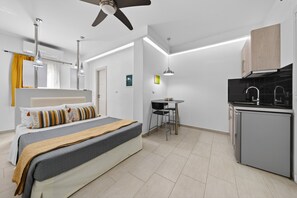 2 bedrooms, WiFi, bed sheets - Studio Apartment 'Sivota Colours 23' with Private Terrace, Wi-Fi and Air Conditioning (Sivota)