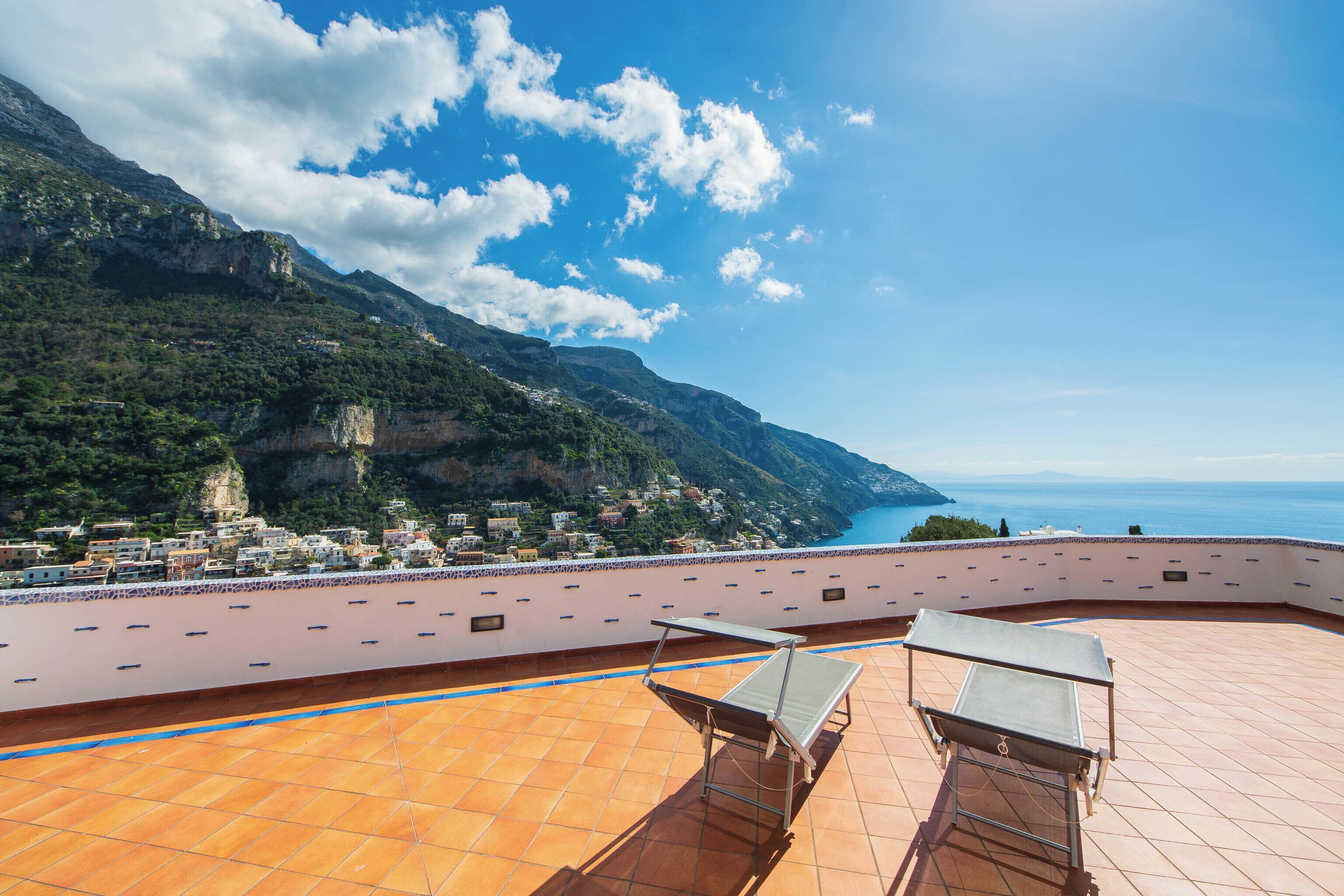 Apartment, 2 Bedrooms, Sea View | Terrace/patio