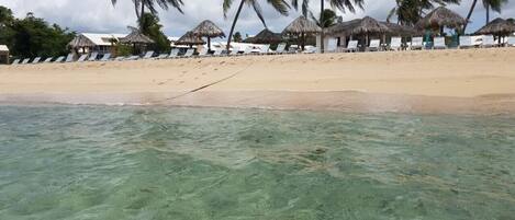 Una spiaggia nelle vicinanze