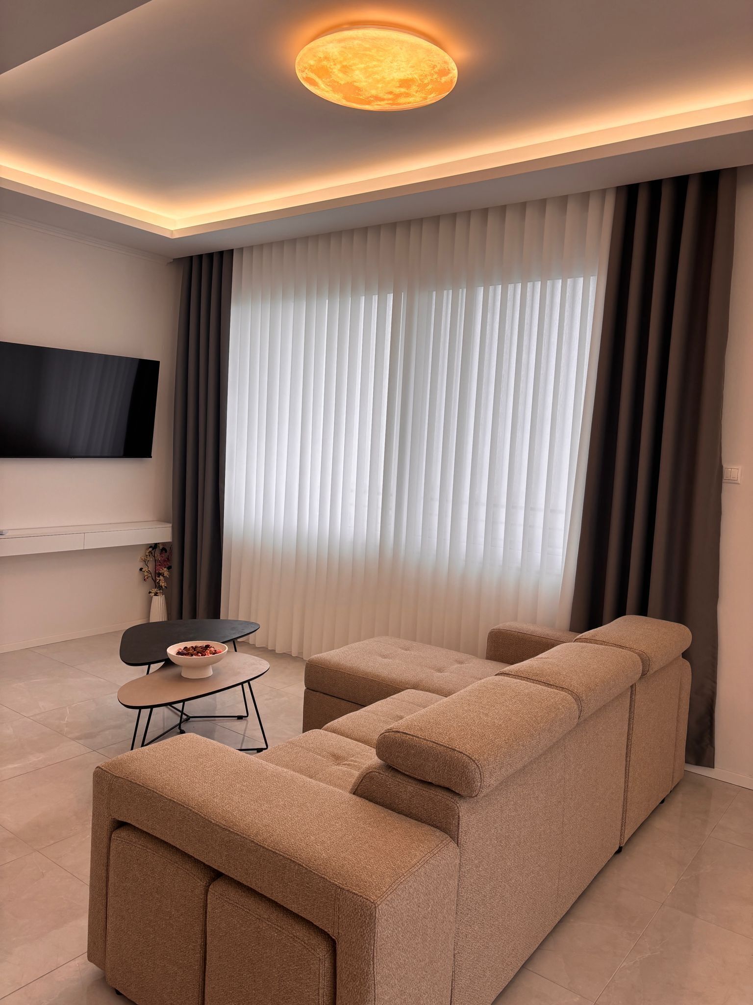 Lägenhet Superior - balkong - havsutsikt | Vardagsrum