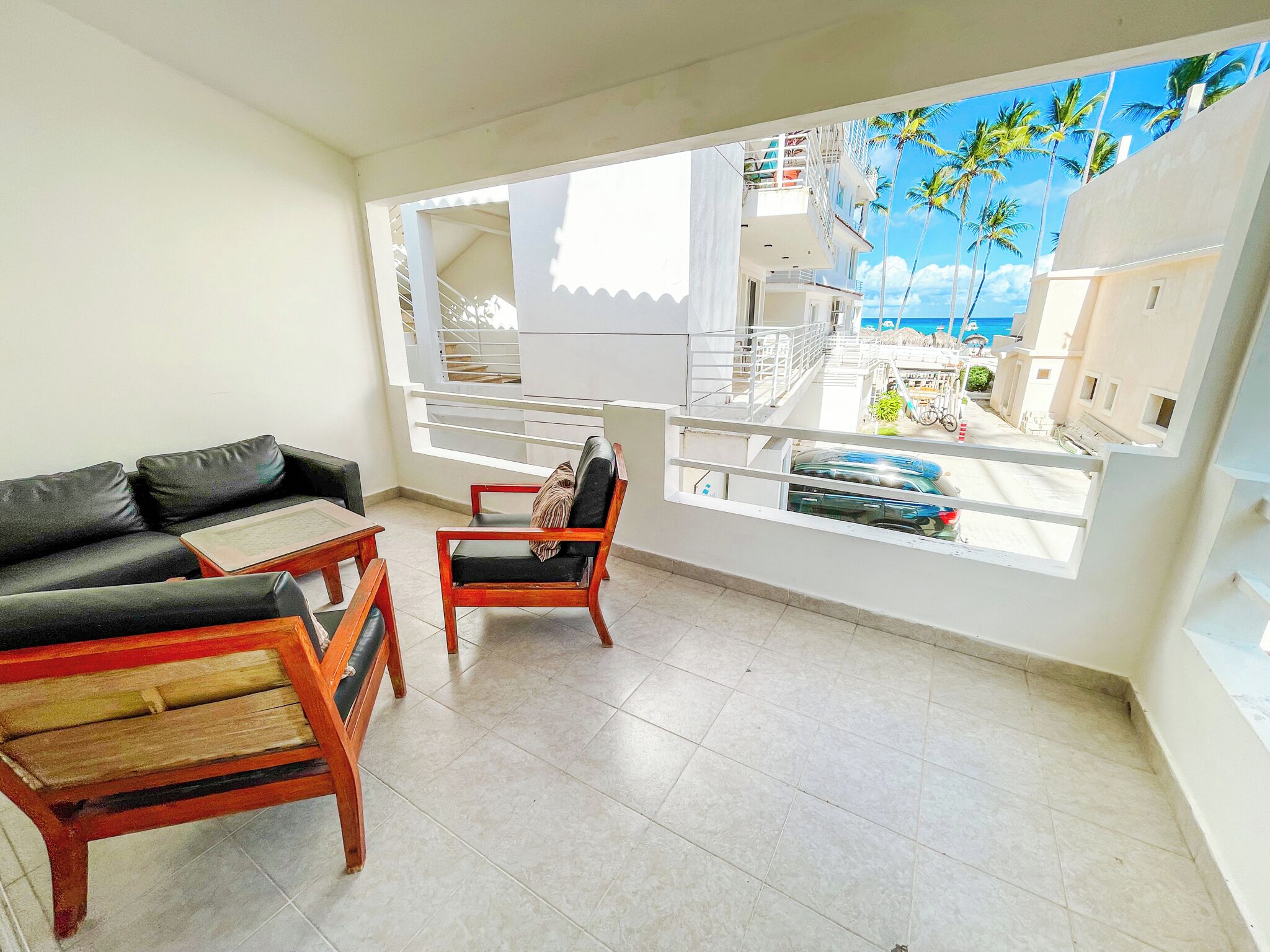 Departamento, vista a la playa | Terraza o patio