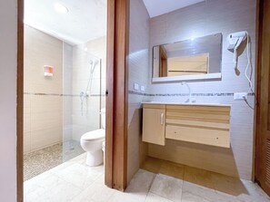 Departamento Deluxe, frente al mar | Baño