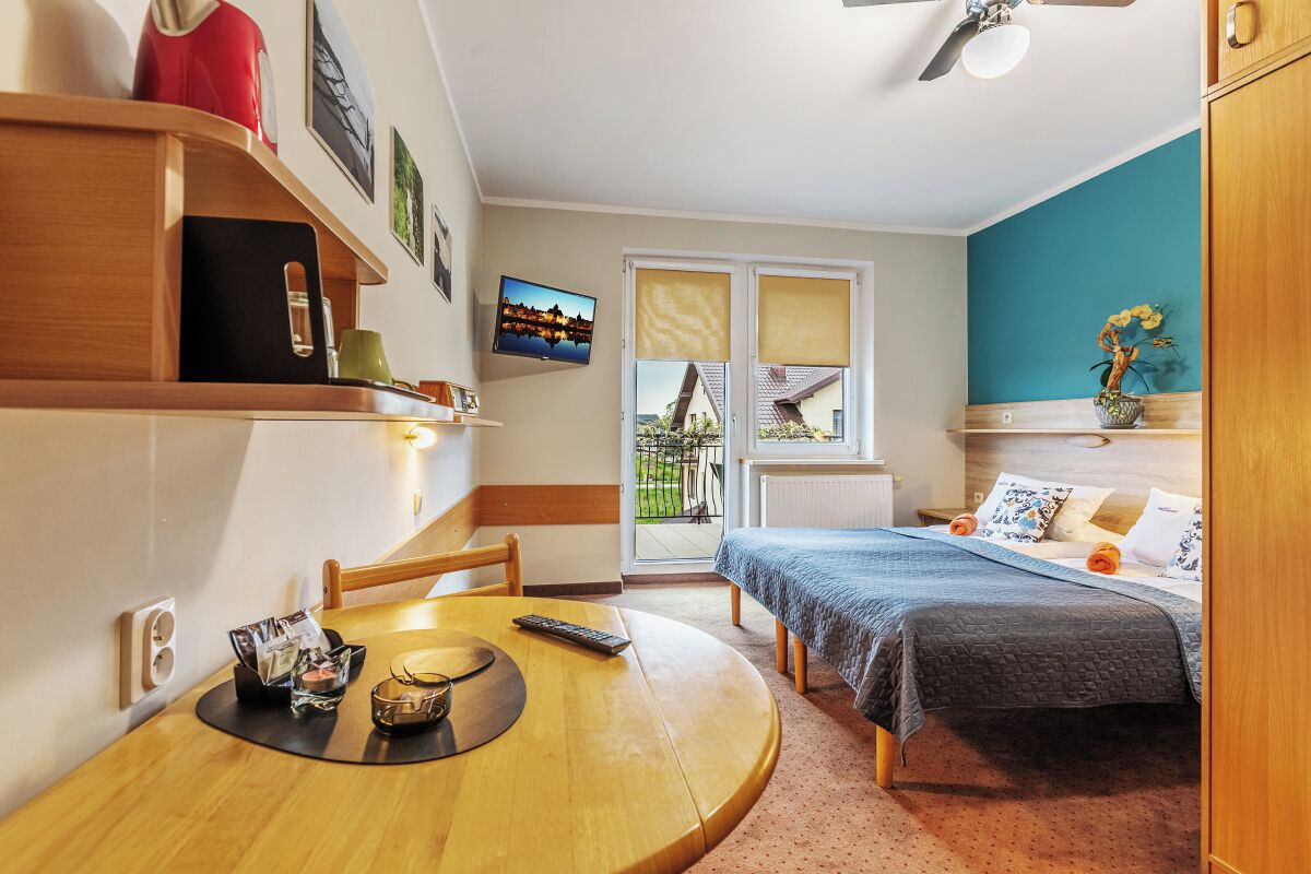 Doppel- oder Zweibettzimmer, Balkon, Gartenblick | Kostenloses WLAN
