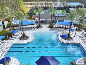 Pool - Wildlight Retreat Pool · Pickleball · Canopy Bed (Yulee)