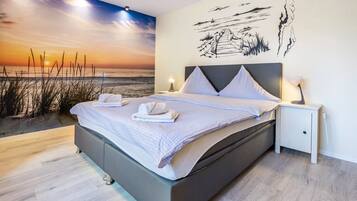 2 Schlafzimmer, WLAN, Bettwäsche