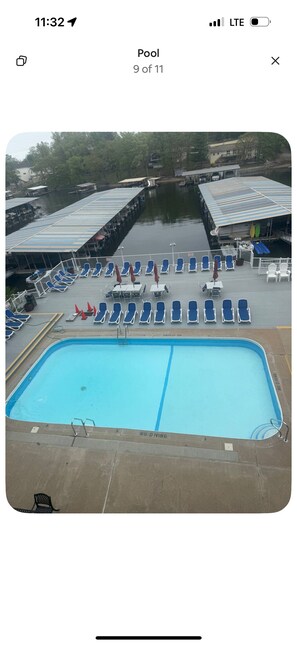 Pool - Lake front 1-bedroom condo in charming Osage Beach convenient location (Osage Beach)