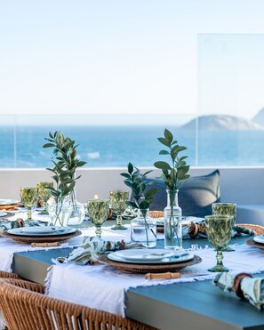 Dining - Ipanema Penthouse w/ Pool by the Beach (Rio de Janeiro)