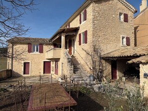 Exterior - Le Clos Lau-Tave — Charming 110 m² Provençal home with private garden (Simiane-la-Rotonde)