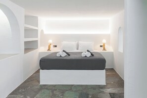 Room - Quaint 1-bedroom apartment with AC in Korissia (Korissia)